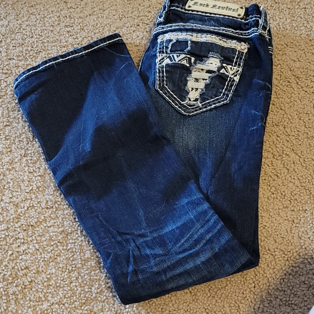 Rock revival jeans size 30x29